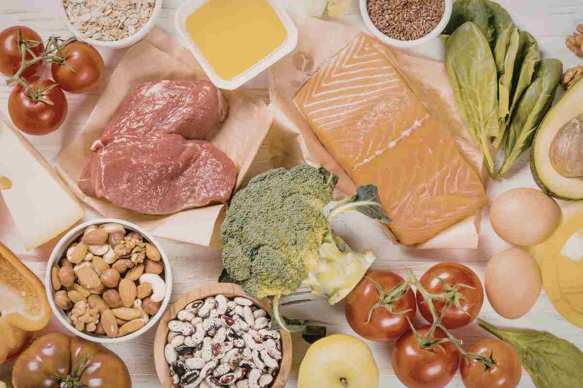 cibo nutriente e salutare