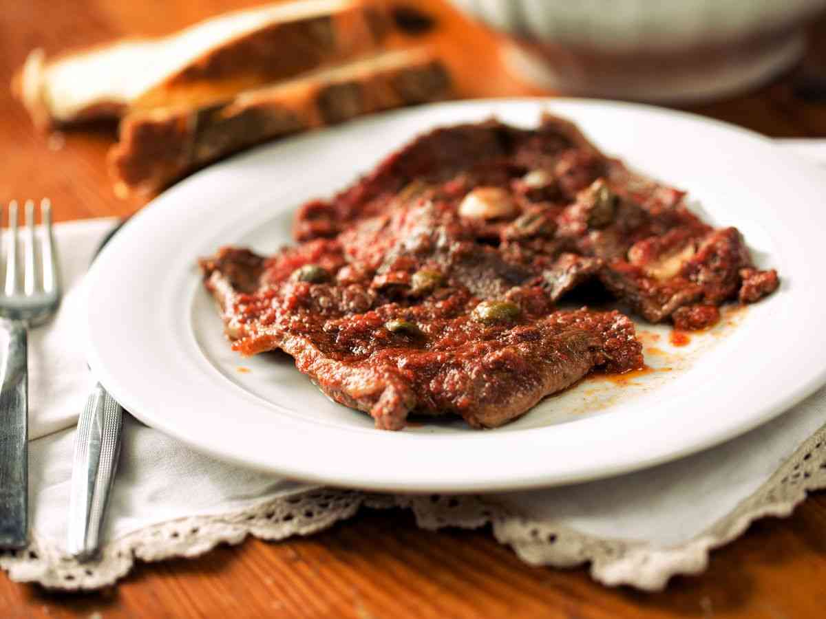 manzo alla pizzaiola