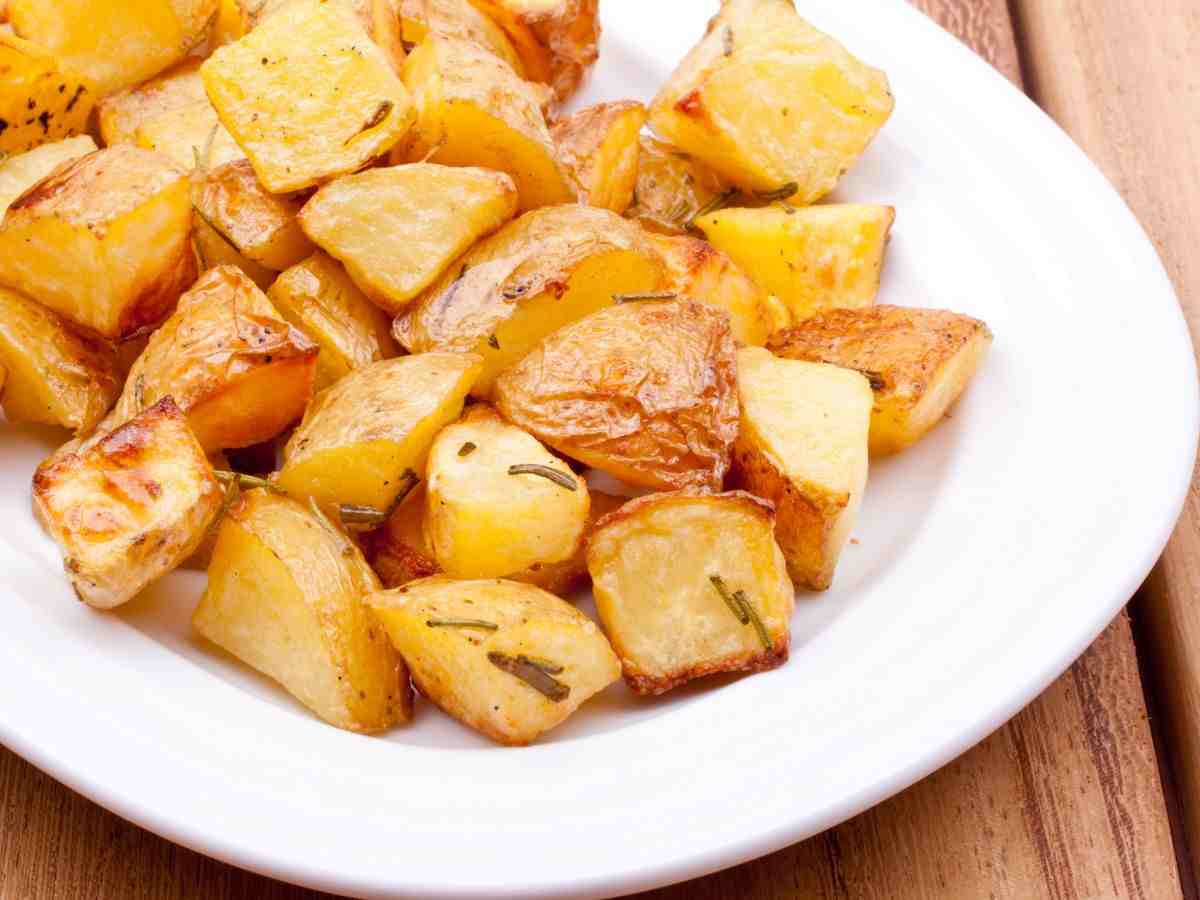 patate al forno con rosmarino